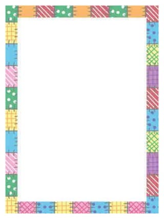 100 Paper Border Rectangle 100 pages borders template | PPTX