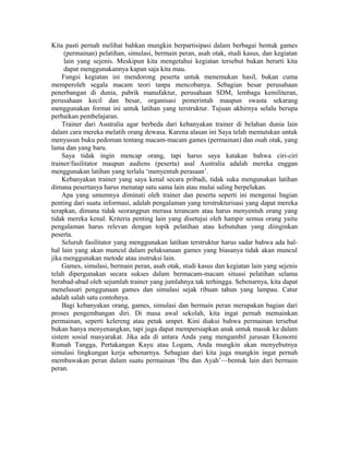 100 permainan untuk training | DOC