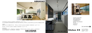 KØKKENET




                                                                                                            100 PLACES
                                                                                                                         Display-løsninger
                                                                                                                         Specialbannere
                                                                                                                         Foliedekoration
                                                                                                                         Vinduesfolier
Storformater med med en udendørs holdbarhed i op til 5 år.                                                               Posters og plakater
Vi kan desuden efterbehandle printene med laminering, lakering, konturskæring og diverse ophængssystemer.                Skilte
TEKNIK:
                                                                                                                         Lysskilte
BREDDE 250 CM: BREDDE 500 CM:   720 dpi, 6-farvet og med en udendørs holdbarhed i op til 5 år                            Plancher

360 dpi, 6-farvet og med en udendørs holdbarhed i op til 5 år.                                                                            Co2-out housing
                                                                                                                                          -
MATERIALER:


                                                                                                            Kitchen
Selvklæbende folier, aftagelige, permanente, blanke og matte, posters, backlit, europlakater,                                             out of nowhere

                                                         100 STEDER
presenningsbanner, displaybanner, netbanner.                                                                                              residens. space
                                                                                                                                          wonder living
                                                          SOM IKKE EKSISTERER - ENDNU!
 
