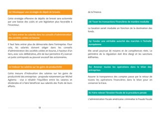 Les 100 propositions d'Arnaud Montebourg