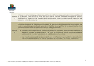 100 propuestas para mejorar la calidad de vida de los mayores | PDF