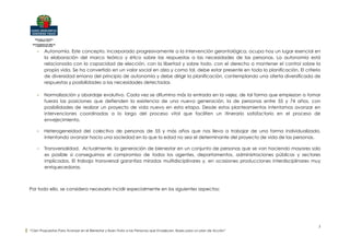 100 propuestas para mejorar la calidad de vida de los mayores | PDF