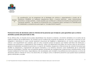 100 propuestas para mejorar la calidad de vida de los mayores | PDF