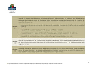 100 propuestas para mejorar la calidad de vida de los mayores | PDF