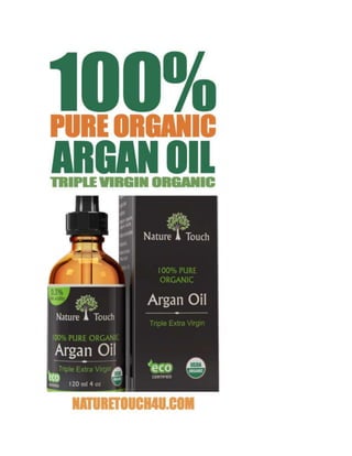 100% pure organic argan oil triple virgin organic 
