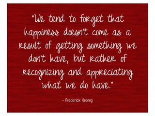 100 Quotes on Happiness