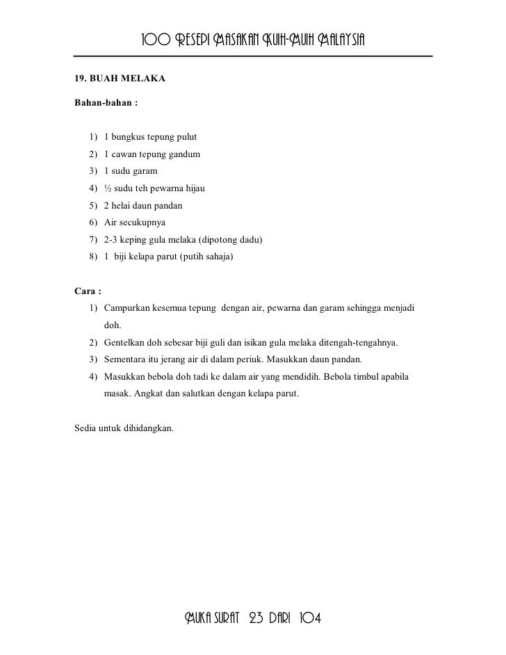 100 resepi kuih muih
