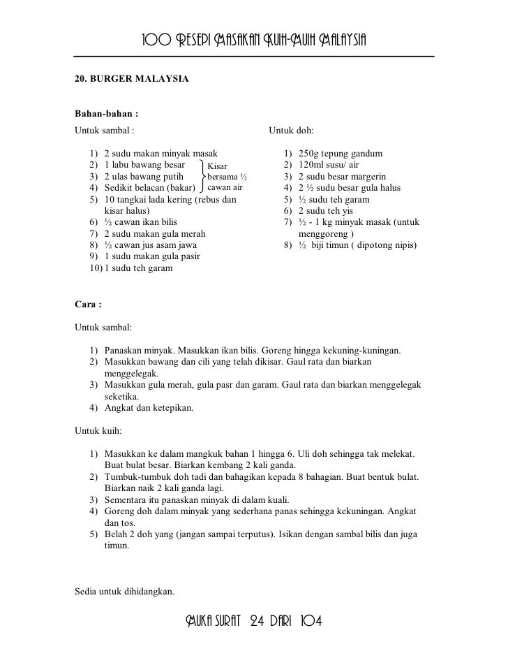 100 resepi kuih muih