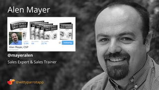 Top 100 Sales 
Influencers To 
Follow On Twitter 
 