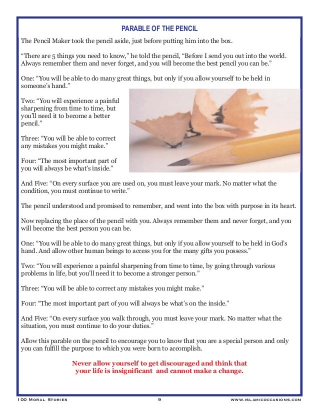 100 short moral stories