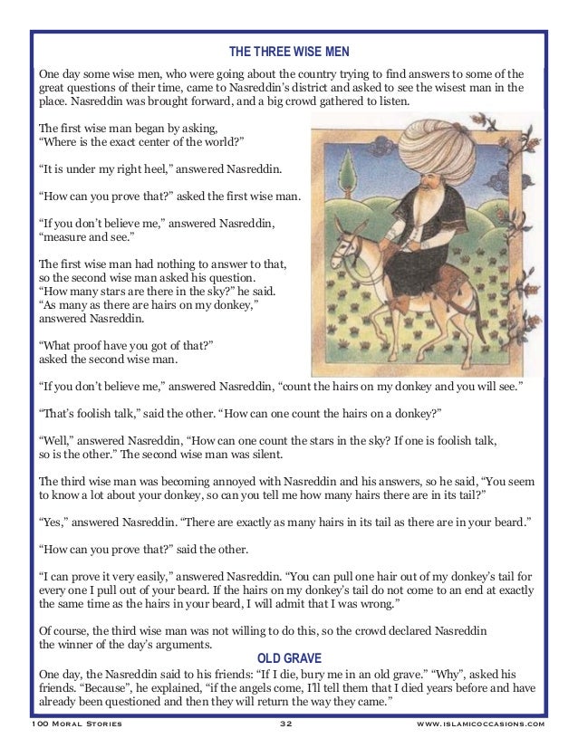 100 short moral stories