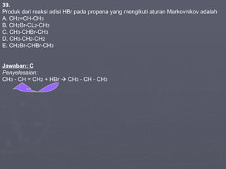 Utama yang jika propena produk pada dihasilkan senyawa hcl apakah ditambahkan Apakah polietilena