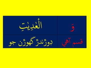 ِ‫و‬ِ‫ت‬‫ه‬‫ي‬‫د‬‫ه‬‫ع‬‫م‬‫ر‬‫ل‬
‫يه‬‫ْسِِآ‬‫ق‬‫ندڙِھگوڙنِجو‬‫ڙ‬‫ڊو‬
 