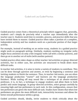 Less Guided Activity 100 tesol activities | PDF