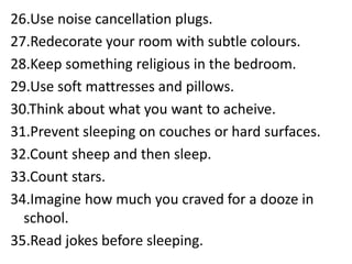 100 ways to overcome nightmares | PPTX
