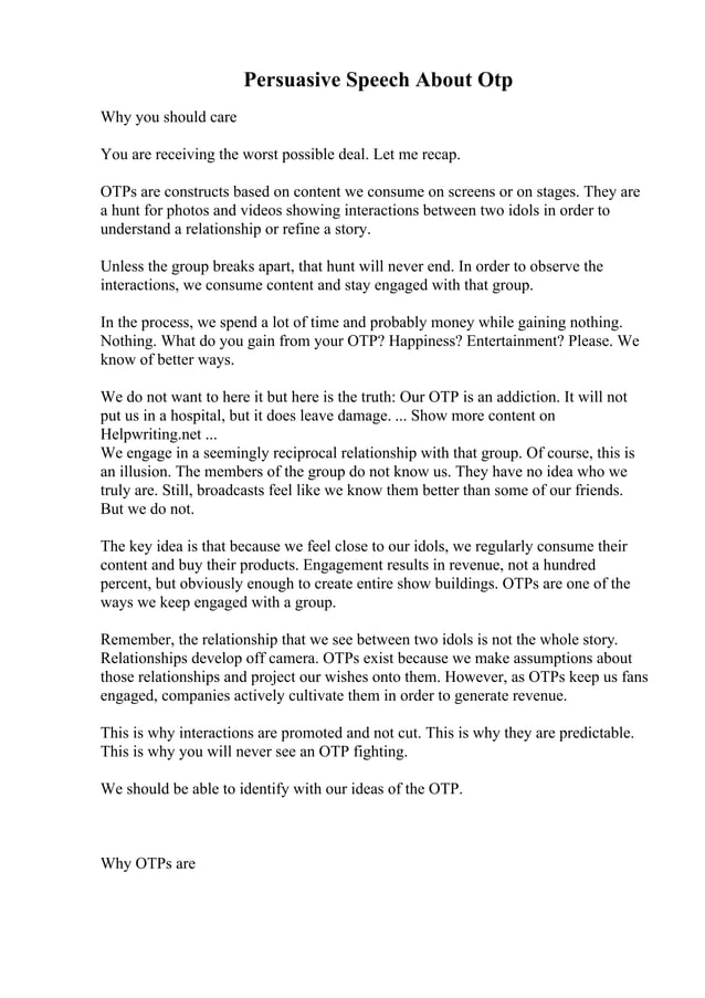 100 Word Essay | PDF