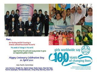 10th April 2010 - Centenary Celebrations - 23rd Colombo 