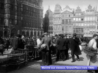 Marché aux oiseaux, Grand-Place (vers 1905) 