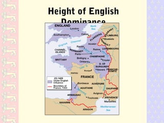 Height of English
Dominance
 