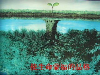 使生命蒙福的品格
 