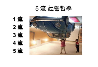 5 流 經營哲學
1流
2流
3流
4流
5流
 