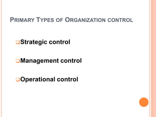 corrective action is taken to eliminate or minimize the difference.Ownership of controlling share in a firm