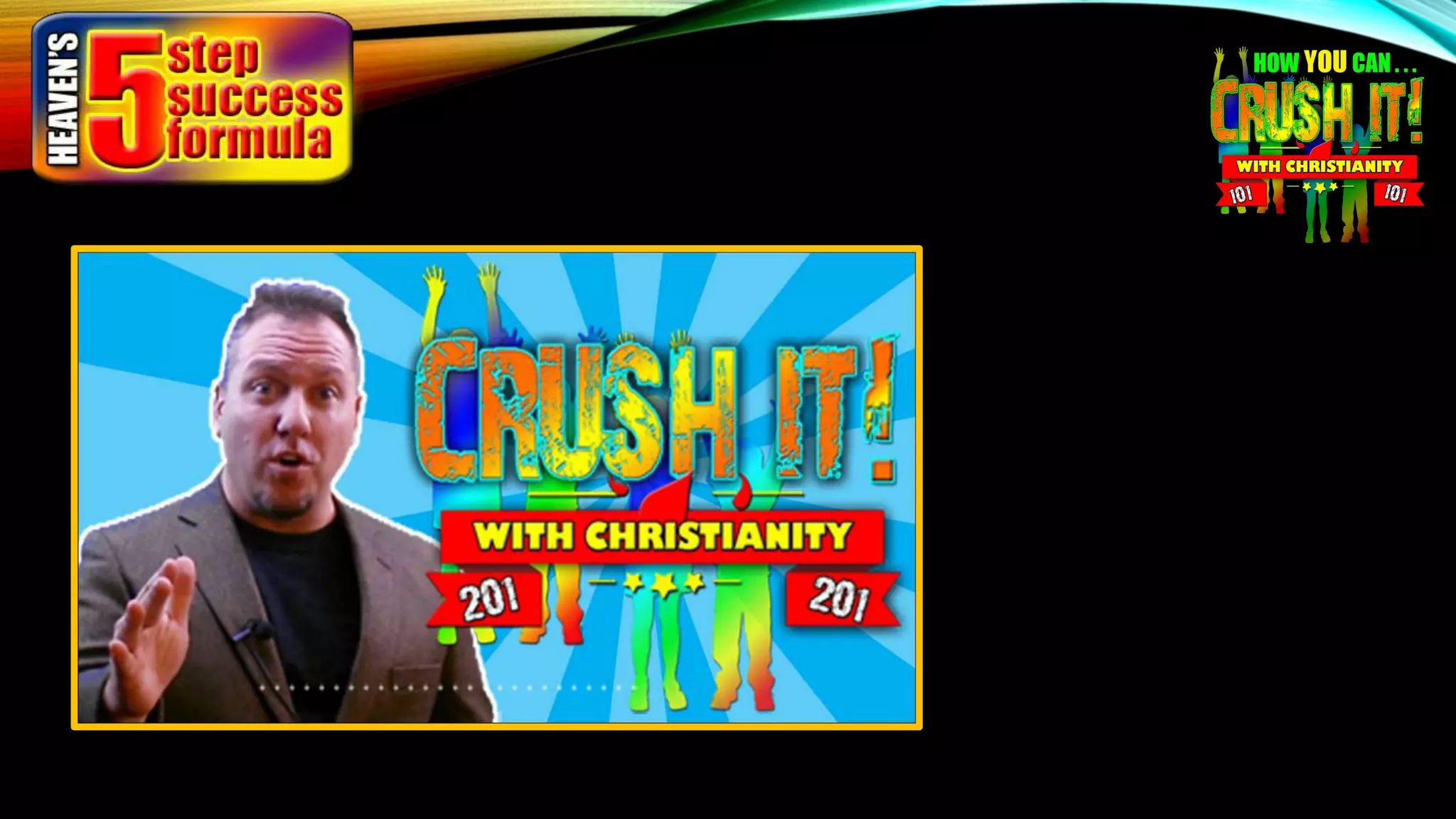 Crushing it with Christ