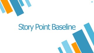 34
Story Point Baseline
 