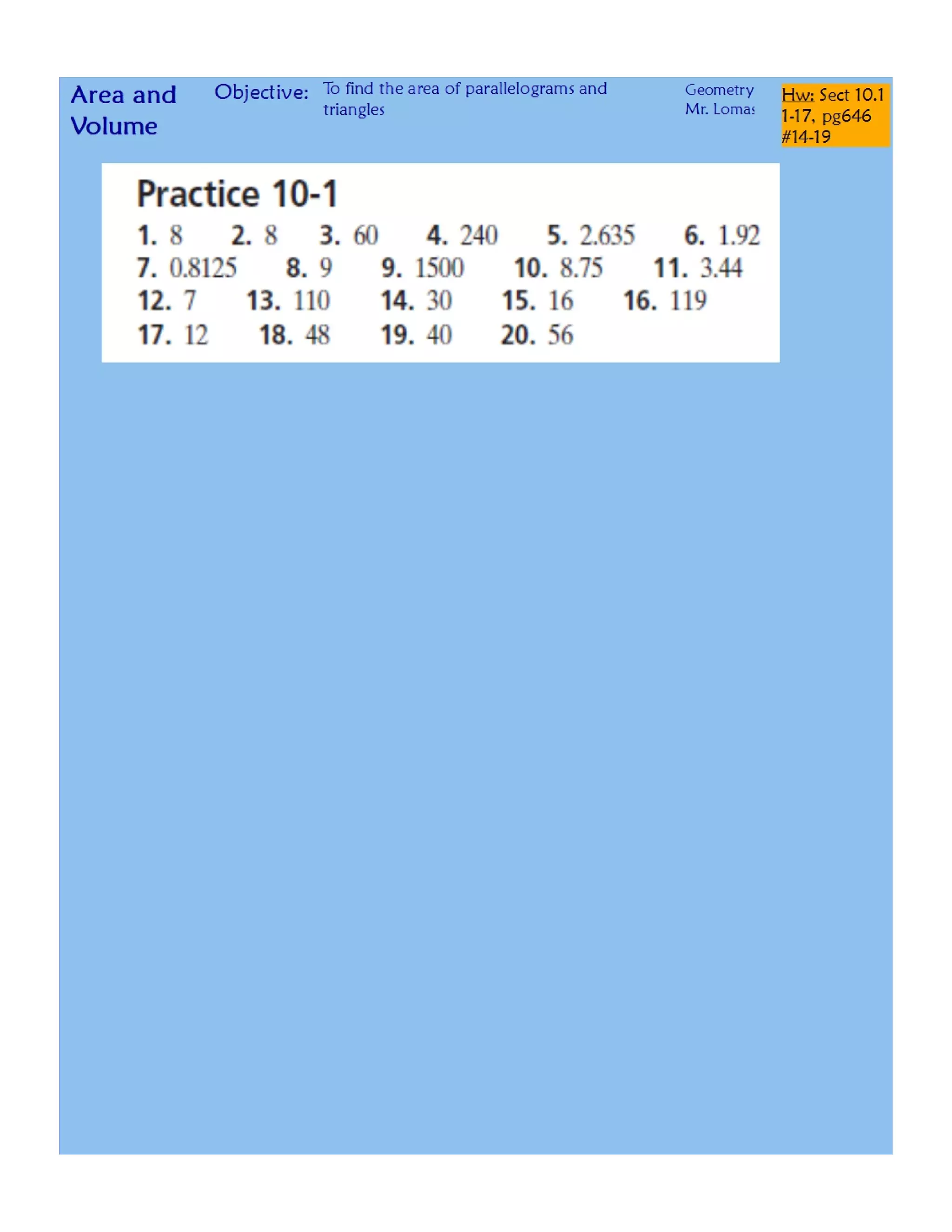 10-1 Areas of Parallelograms and Triangles.pdf