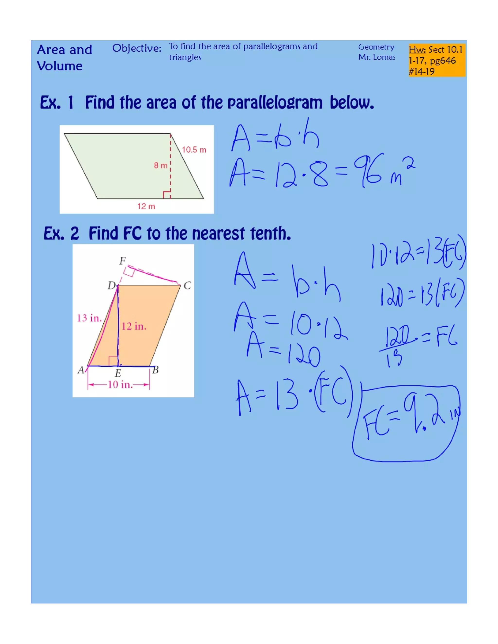 10-1 Areas of Parallelograms and Triangles.pdf