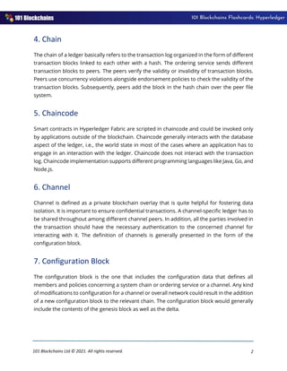 Learn Basics & advances of Hyperledger - 101-Blockchains | PDF
