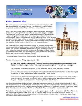 101 Globalisation And Culture