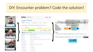 DIY: Encounter problem? Code the solution!
 