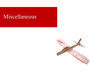 Miscellaneous