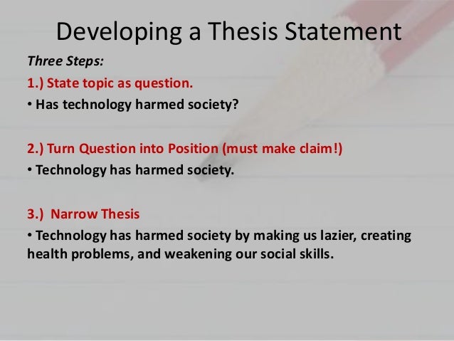 Good thesis statement for cell phones picture