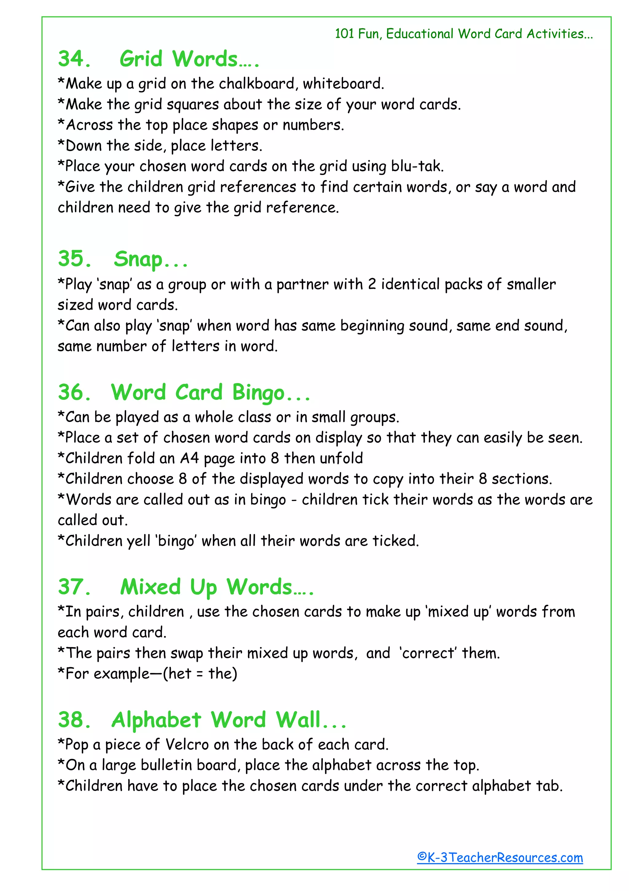 101 ways-to-use-word-cards
