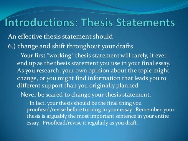 how to write a thesis statement on climate change