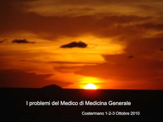 I problemi del medico di medicina generale (Agnese Moro)