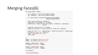 Merging	Faces(6)
 
