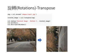 (Rotations)-Transpose
 