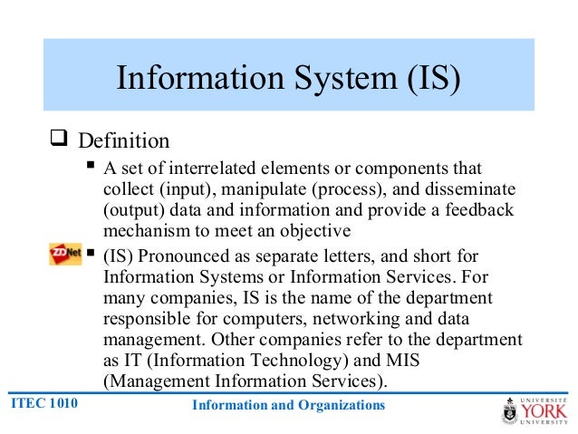 Introduction to Information System