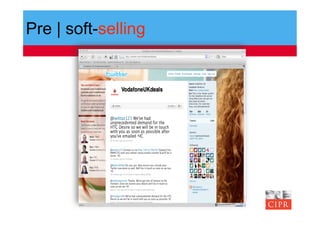 Pre | soft-selling
 