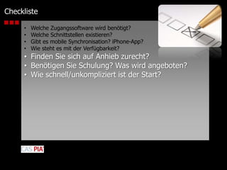 Vorteil (2) Einfach nur - einfachANPASSUNGDATEN & INFORMATIONENFILTEREinfachIntuitivFunktionalFUNKTIONEN