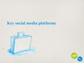 Key social media platforms 