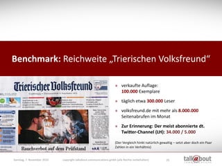 Benchmark: Reichweite „Trierischen Volksfreund“

                                                                   » verk...