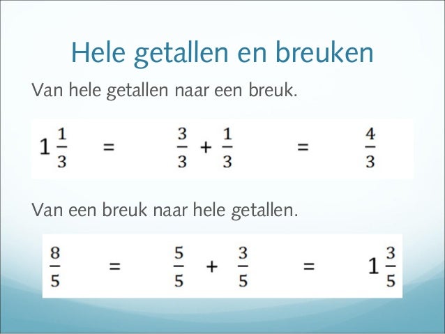 101026 rekenen breuken