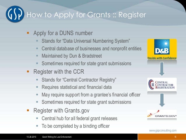 Grant Writing for Law Enforcement