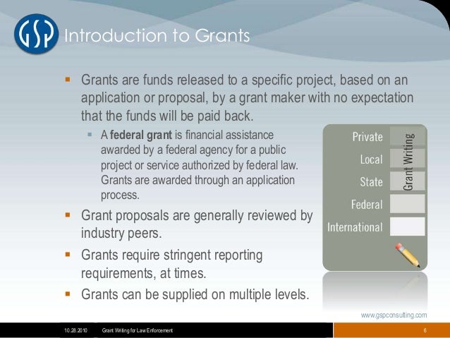 Grant Writing for Law Enforcement