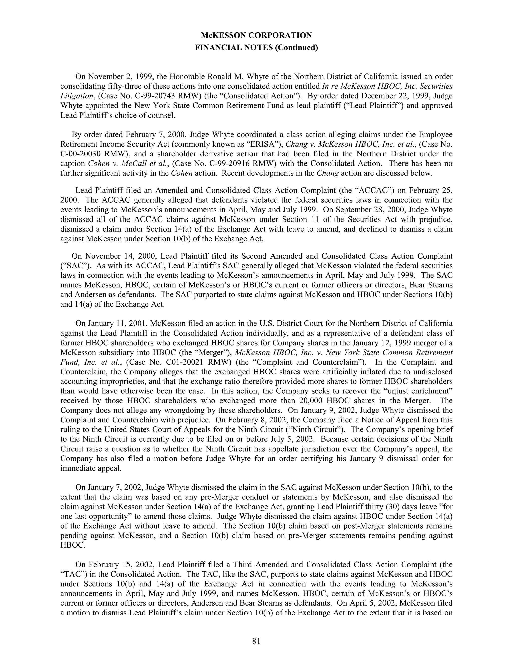 Annual Report as Filed on Form 10-K - 750k 2002