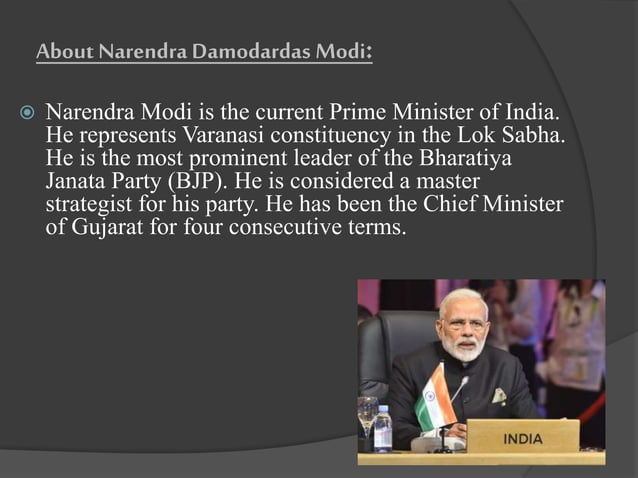 Narendra Modi | PPTX